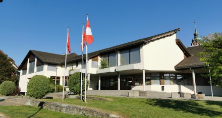 Frontansicht der SRK Kanton Schwyz Zweigstelle in Küssnacht am Rigi